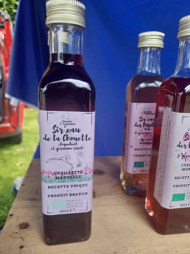Sir&#039;eau de la chouette (Coquelicot et géranium rosat )